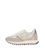 BLAUER MILLEN Mixed leather sneakers nude - Women&rsquo;s shoes - 2