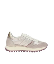 BLAUER MILLEN Mixed leather sneakers nude - Women&rsquo;s shoes - 3