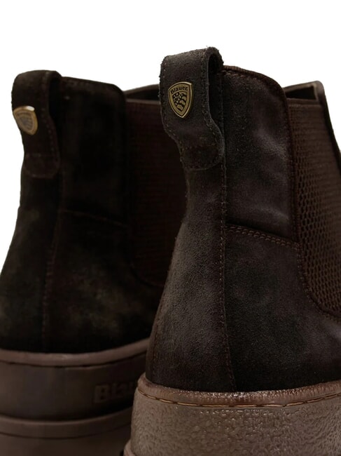 IUKA Leather ankle boots DarkBrown - Men&rsquo;s shoes