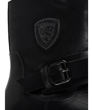 BLAUER CLARE Leather ankle boots BLACK - Women’s shoes - 4