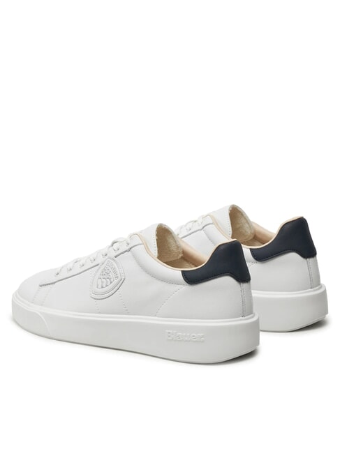 BUCK Leather sneakers white/navy - Men’s shoes