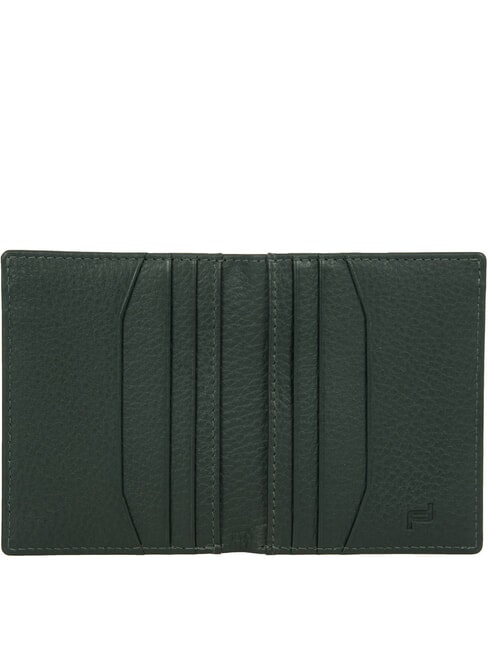 BUSINESS  Vertical leather wallet green - Men’s Wallets