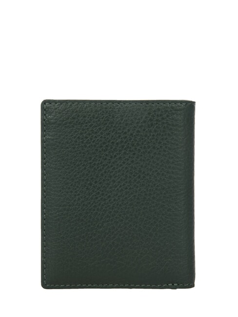 BUSINESS  Vertical leather wallet green - Men’s Wallets