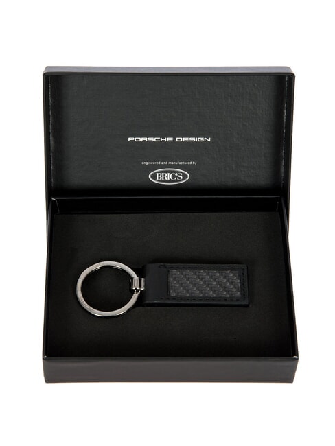 P|D Leather keychain Black - Key holders