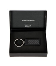 PORSCHE DESIGN P|D Leather keychain Black - Key holders - 3