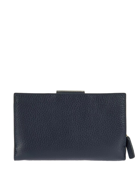 MARMOLADA Hammered leather wallet blue - Women’s Wallets