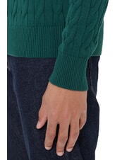 TOMMY HILFIGER TH  Crew neck sweater ornamental green - Men's Sweaters - 4