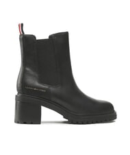 TOMMY HILFIGER TH Leather ankle boots black - Women&rsquo;s shoes - 2