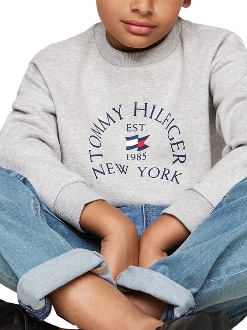 TH KIDS Crewneck sweatshirt with print light gray heather - Baby Sweatshirt