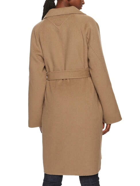 TH Wool blend dressing gown coat light sepia brown - Women's Coats