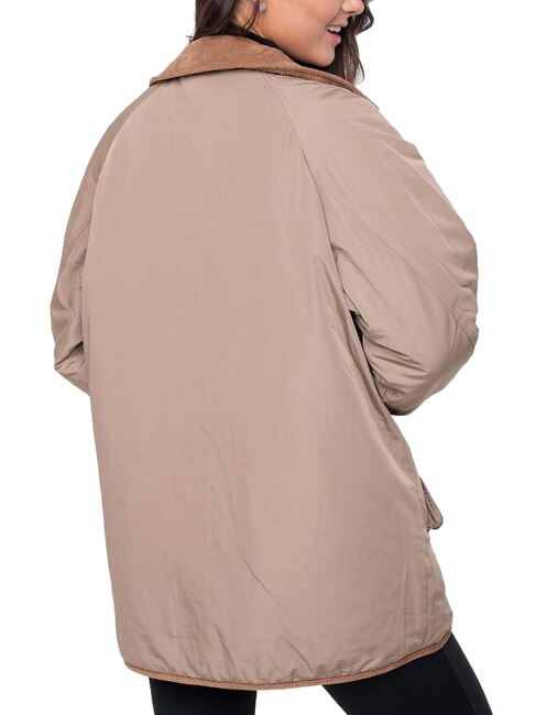 TH Reversible mid-length jacket classic khaki - Women's Jackets