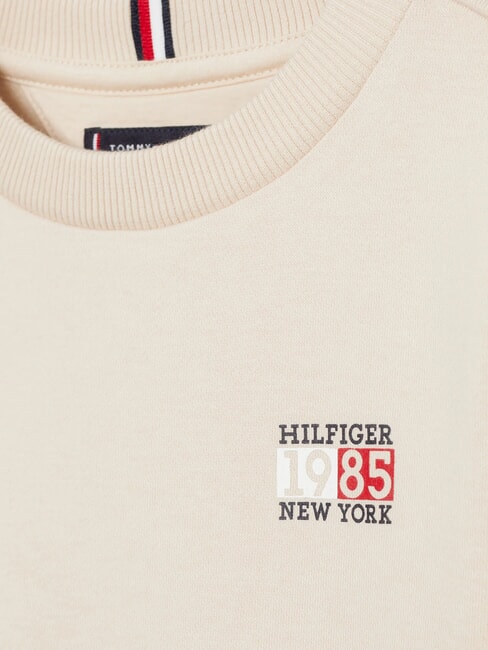 TH KIDS Crewneck sweatshirt with logo crest cashmere cream - Baby Sweatshirt