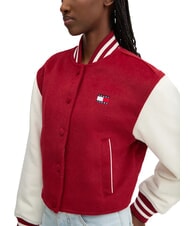 TOMMY HILFIGER TH JEANS Short wool blend jacket regatta red - Women's Jackets - 3