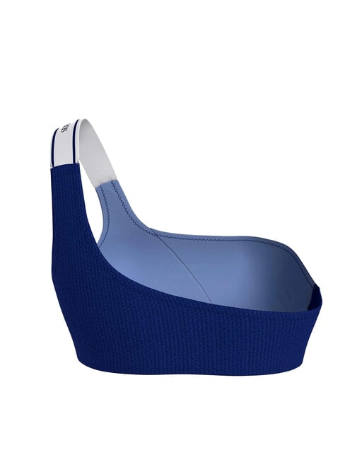 TH One-shoulder bikini top navy voyage - Women's swimwear