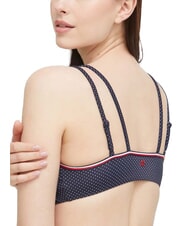 TOMMY HILFIGER TH Bandeau bikini top polka dot desert sky - Women's swimwear - 2