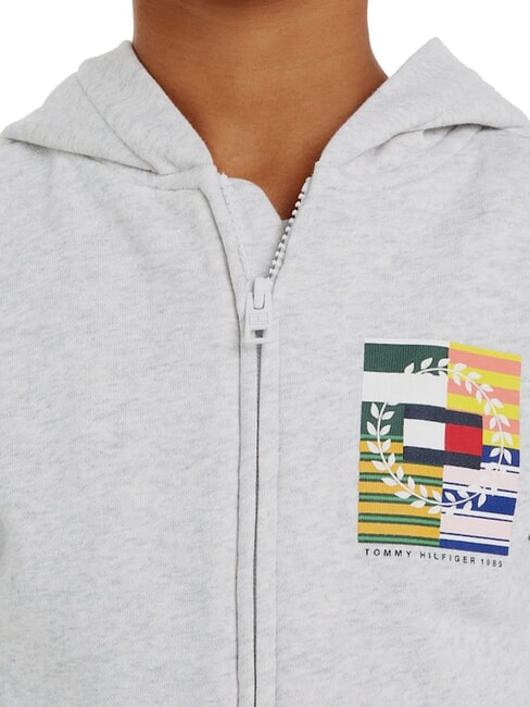 TH KIDS Full zip hoodie new light gray heather - Baby Sweatshirt