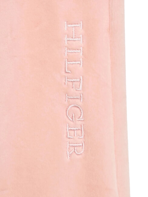 TH KIDS Wide-leg chenille trousers pink crystal - Children's trousers