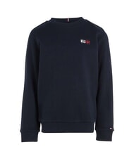 TOMMY HILFIGER TH KIDS Crewneck sweatshirt with logo crest desert sky - Baby Sweatshirt - 5