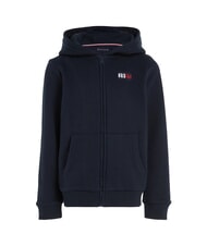 TOMMY HILFIGER TH KIDS Full zip hoodie desert sky - Baby Sweatshirt - 4