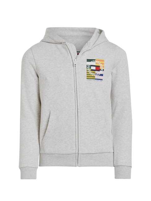 TH KIDS Full zip hoodie new light gray heather - Baby Sweatshirt