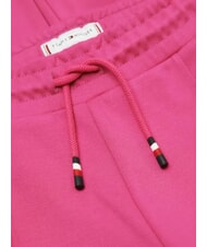 TOMMY HILFIGER TH KIDS Wide-leg sports trousers hot magenta - Children's trousers - 3