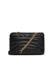 PINKO LOVE PUFF MINI Laminated leather bag gold/black-antique gold - Women’s Bags - 2