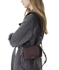 CALVIN KLEIN SIGNATURE LOGO STRAP Dual function camera case bag fudge - Women’s Bags - 5