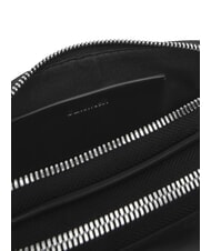 CALVIN KLEIN SIGNATURE LOGO STRAP Dual function camera case bag black / old silver - Women’s Bags - 6