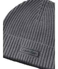 CALVIN KLEIN PATCH CHUNKY RIB  Cap Iron Gate - Hats - 3