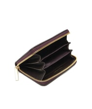 CALVIN KLEIN EMBOSSED LOGO Medium zip-around wallet fudge/espresso - Women’s Wallets - 2