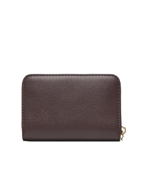 EMBOSSED LOGO Medium zip-around wallet fudge/espresso - Women’s Wallets