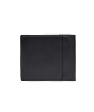 CALVIN KLEIN BOLD LOGO Leather wallet with coin purse on black - Men’s Wallets - 3