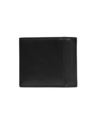 CALVIN KLEIN BOLD LOGO Leather wallet on black - Men’s Wallets - 3