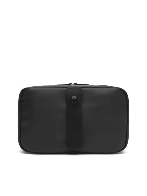 TECH UTILITY RUBBER Rubberized beauty case on black - Beauty Case