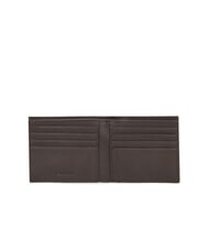 CALVIN KLEIN FOIL EMBOSS  Leather wallet ck dark brown - Men’s Wallets - 2