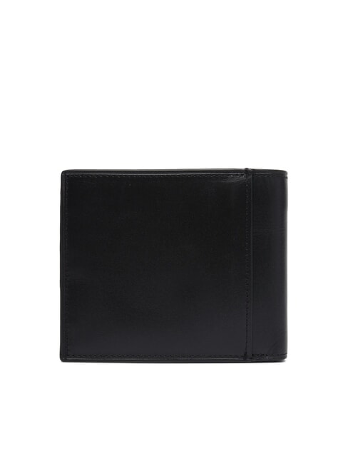 CK PLAQUE Leather wallet on black - Men’s Wallets