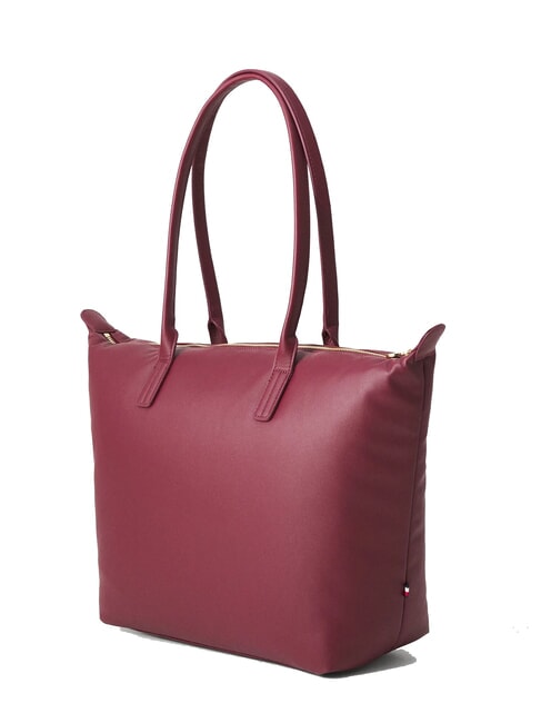 POPETTE SOFT Shoulder shopping bag deep rouge - Women&rsquo;s Bags