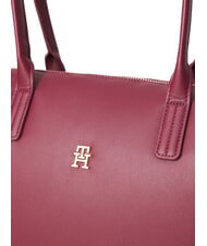 TOMMY HILFIGER POPETTE SOFT Shoulder shopping bag deep rouge - Women&rsquo;s Bags - 3