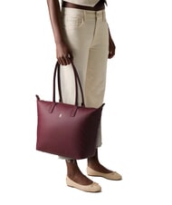 TOMMY HILFIGER POPETTE SOFT Shoulder shopping bag deep rouge - Women&rsquo;s Bags - 6