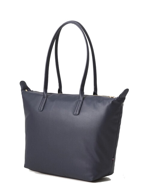 POPETTE SOFT Shoulder shopping bag space blue / black - Women&rsquo;s Bags