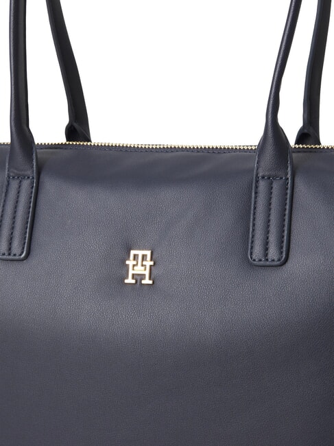 POPETTE SOFT Shoulder shopping bag space blue / black - Women&rsquo;s Bags