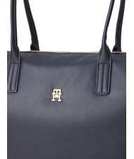 TOMMY HILFIGER POPETTE SOFT Shoulder shopping bag space blue / black - Women&rsquo;s Bags - 3