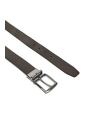 TOMMY HILFIGER DENTON Leather belt Moor's head / black - Belts - 4