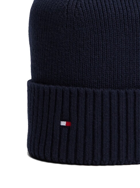 TH FLAG Cotton beanie hat with cuff space blue / black - Hats