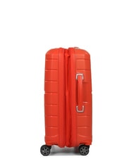 SAMSONITE Trolley FLUX line, hand luggage tangerine red - Hand luggage - 4