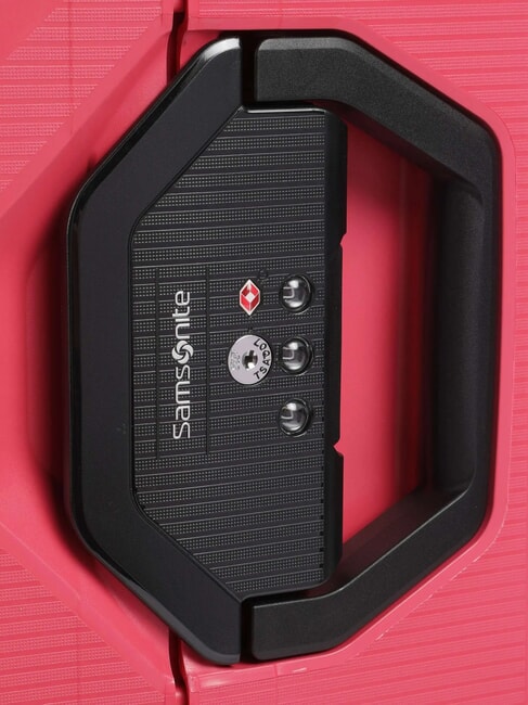 MAGNUM ECO Medium trolley 69/25 red geranium - Rigid Trolley Cases