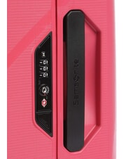 SAMSONITE MAGNUM ECO Hand luggage trolley 55/20 red geranium - Hand luggage - 4