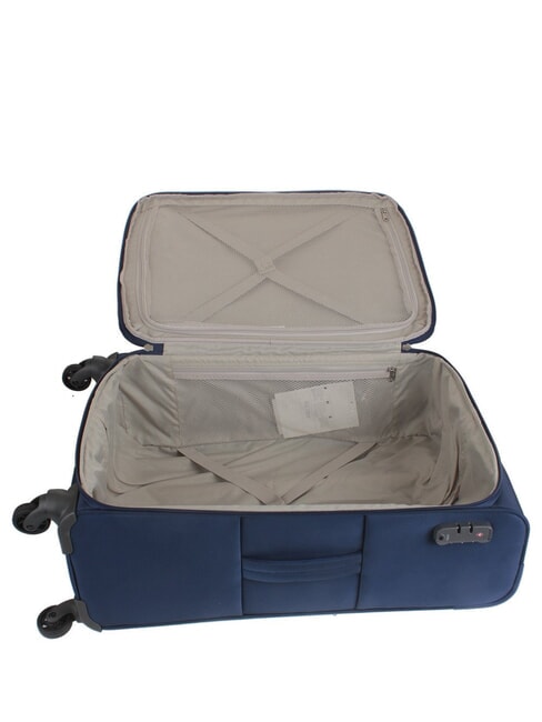 ANAFI Extra Large, Expandable Trolley dARKBlue - Semi-rigid Trolley Cases