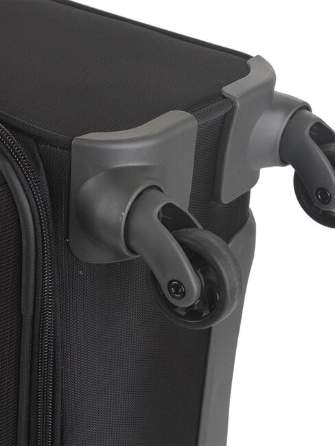 ANAFI Extra Large, Expandable Trolley BLACK - Semi-rigid Trolley Cases