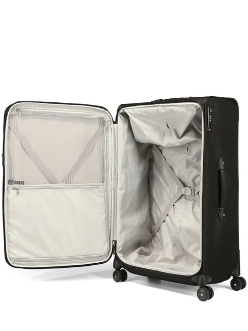 BEAUHAVEN  Large, expandable trolley BLACK - Semi-rigid Trolley Cases